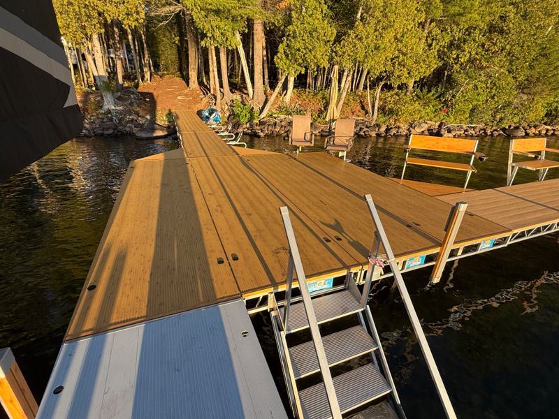 A&K Docks waterfront installation